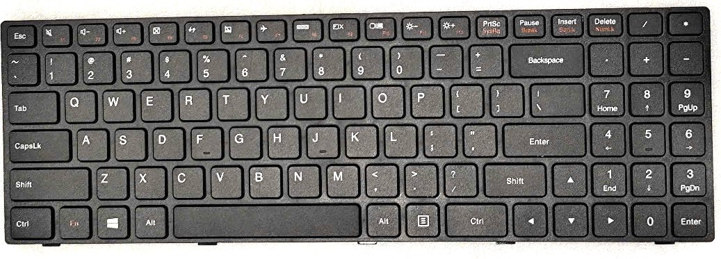 Mặt trước bàn phím laptop Lenovo Ideapad 100-15IBY, B50-10, 80MJ