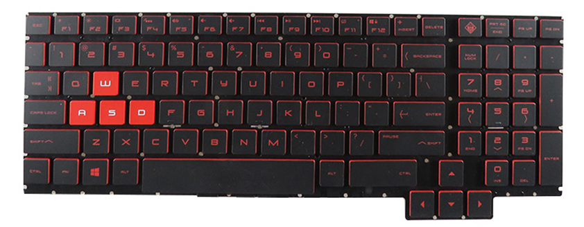 Mặt trước bàn phím laptop HP Omen 15-ce000, 15-ce012nl, 15-ce013nl, 15-ce014nl, 15-ce037no, 15-ce038no, 15-ce082no