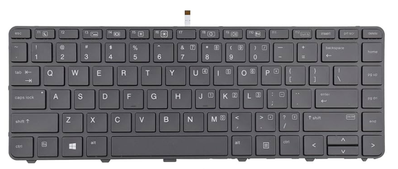 Mặt trước bàn phím laptop HP Probook 430 G3, 430 G4, 440 G3, 440 G4, 445 G3, 445 G4, 640 G2, 640 G3