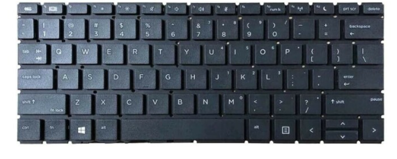 Mặt trước bàn phím laptop HP Probook 430 G6, 435 G6 cáp dài cong