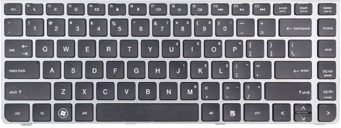 Mặt trước bàn phím laptop HP Probook 4330s, 4331s, 4430s, 4431s