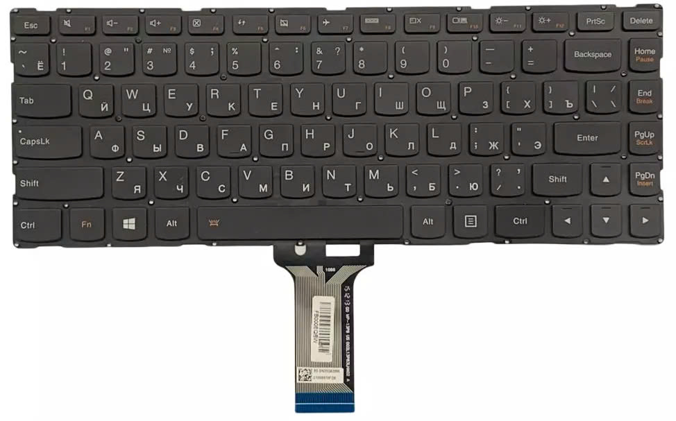 Mặt trước bàn phím laptop Lenovo Yoga 500-14IBD, 500-14IHW, 500-14ISK, U41-70, S41-70, 100S-14IBR