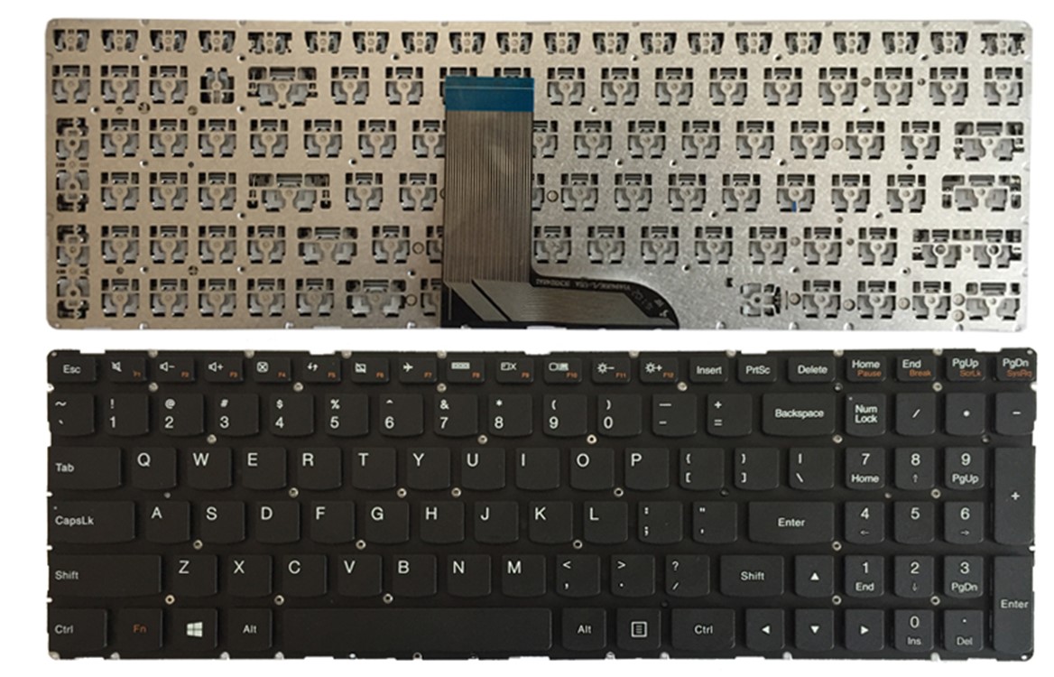 Bàn phím laptop Lenovo Yoga 500-15IBD, 500-15IHW, 500-15ISK, 500S-15ISK, M51-80, Flex 3-15 1570 1580, Edge 2 1580, Ideapad 700-15ISK, 700-17ISK