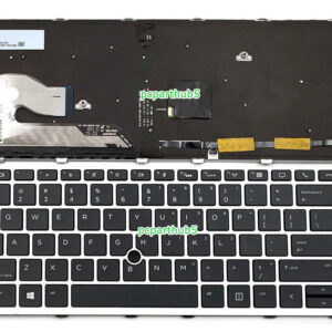 Bàn phím laptop Hp Elitebook 740 G5, 740 G6, 745 G5, 745 G6, 840 G5, 840 G6, 845 G5, 845 G6, 846 G5 G6, ZBook 14u G5, Zbook 14u G6 CÓ CHUỘT (LED, BH 6TH)