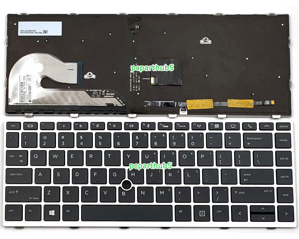 Bàn phím laptop Hp Elitebook 740 G5, 740 G6, 745 G5, 745 G6, 840 G5, 840 G6, 845 G5, 845 G6, 846 G5 G6, ZBook 14u G5, Zbook 14u G6 CÓ CHUỘT (LED, BH 6TH)