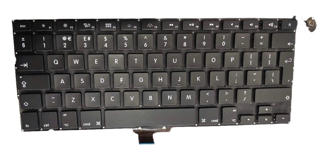 Mặt trước bàn phím Macbook Pro 13 inch A1278 2009, 2010, 2011, 2012 chuẩn UK