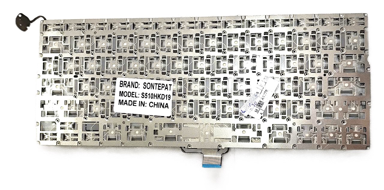 Mặt sau bàn phím Macbook Pro 13 inch A1278 2009, 2010, 2011, 2012