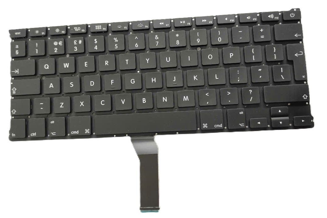 Mặt trước bàn phím Macbook Air 13 inch A1369, A1466 chuẩn UK