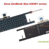 Bàn phím laptop Asus ZenBook Duo UX481 UX481F UX481FA UX481FAY UX481FL UX481FLY (LED, BH 6TH)
