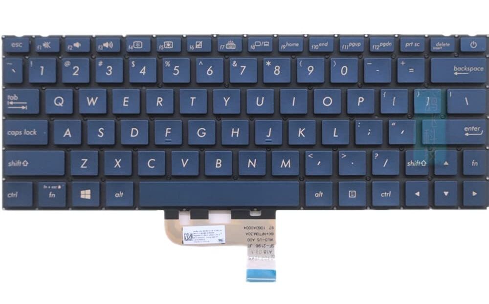Mặt trước bàn phím laptop Asus Zenbook 13 UX333, UX333F, UX333FN, UF3300F, UX334, UX334U, UX334UA, UX334A, U334U