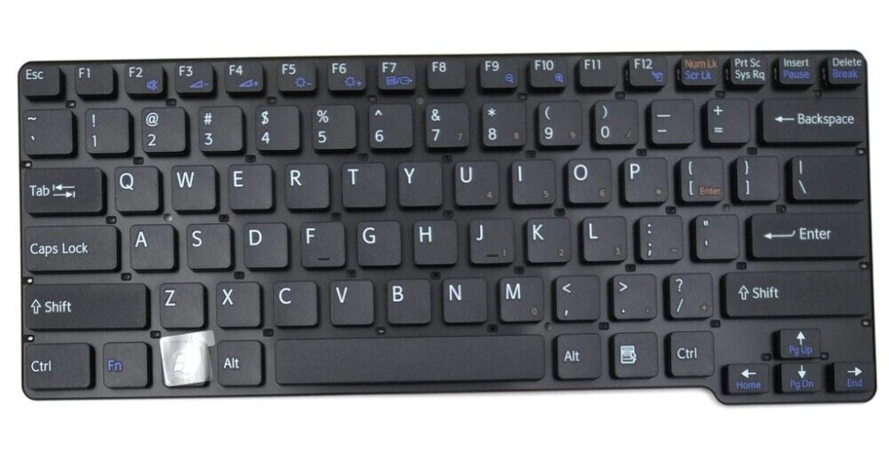 Mặt trước bàn phím laptop Sony Vaio VPCCW Màu Đen (Sony CW)