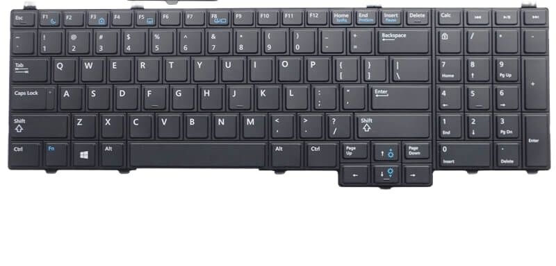 Mặt trước bàn phím Dell Latitude E5540