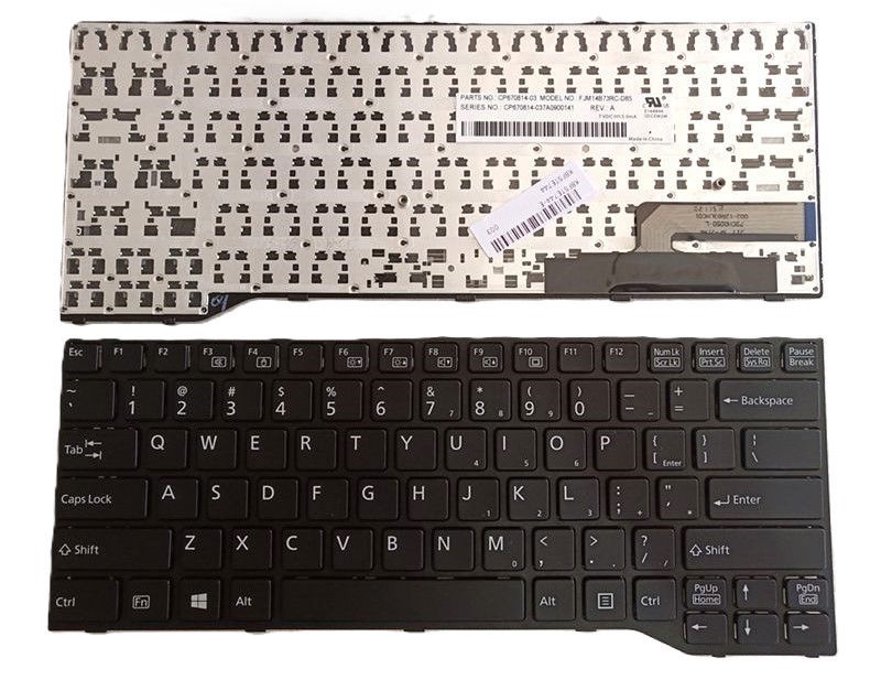 Bàn phím laptop Fujitsu Lifebook E544 E733 E734 E743 E744 KO PHÍM SỐ RENEW (BH 6TH)