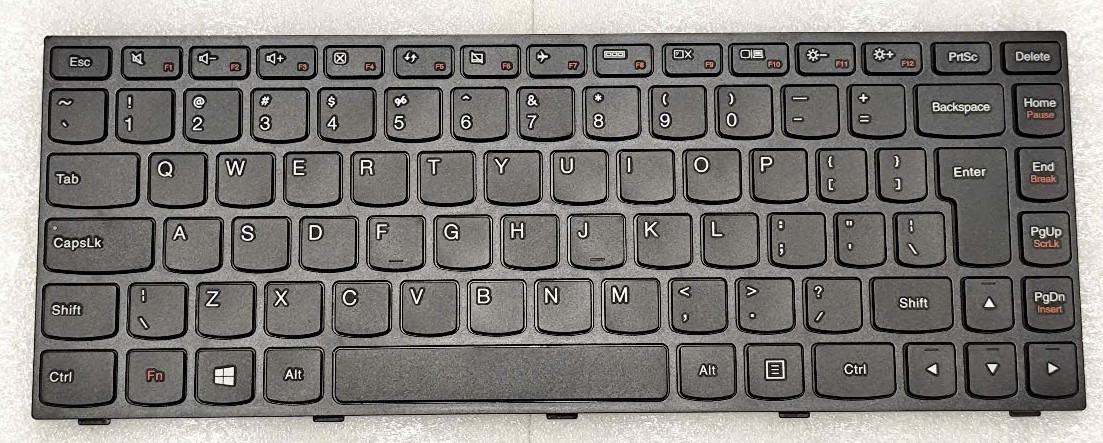 Mặt trước bàn phím laptop Lenovo Ideapad G40-70, B40-70, Z40-70 hàng Zin sắc nét từng ký tự