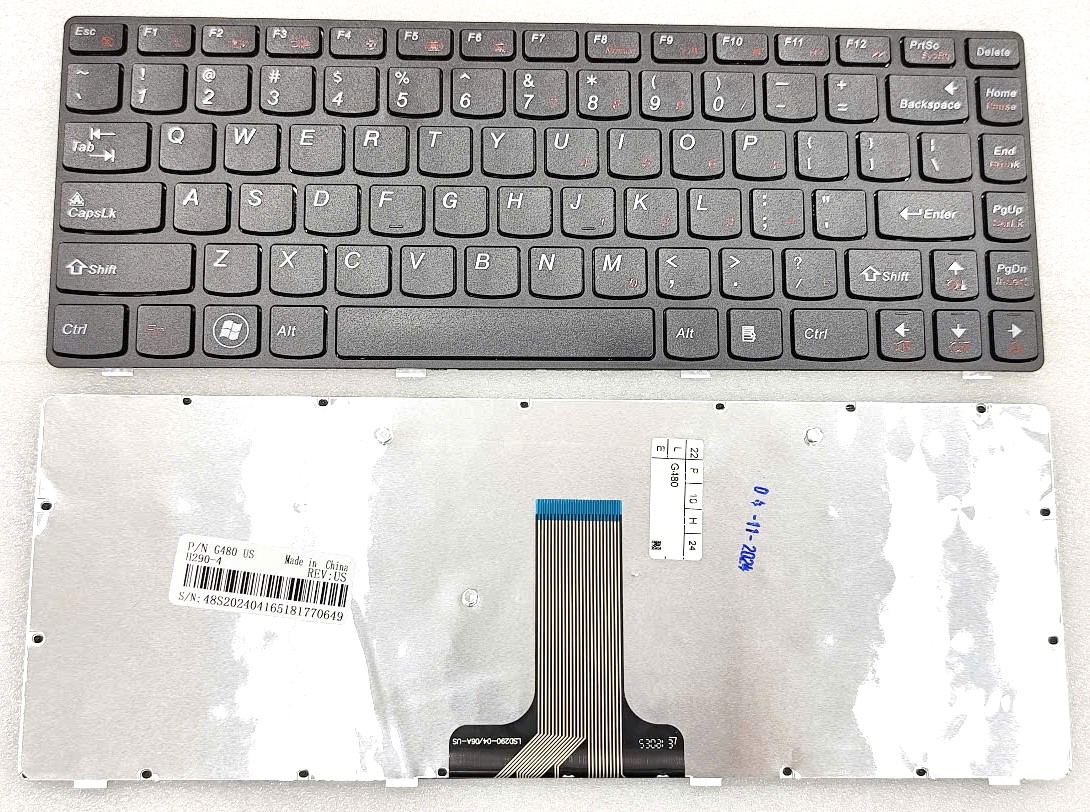 Bàn phím laptop Lenovo Ideapad B480 B485 G400 G410 G480 G485 Z380 Z385 Z480 Z486