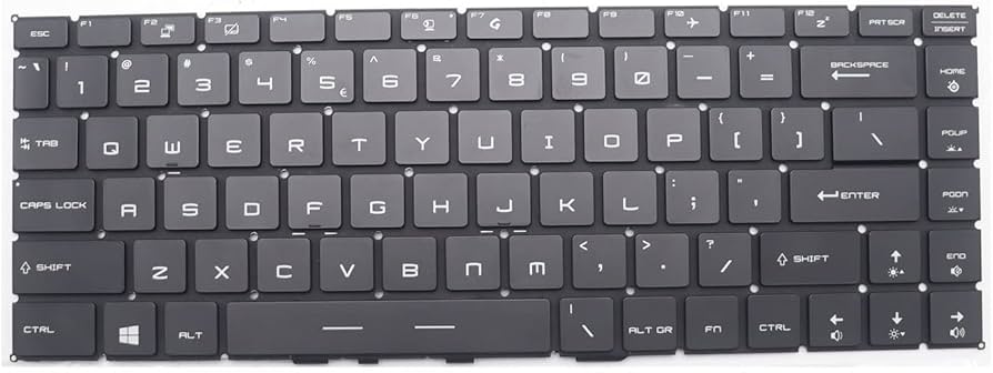 Mặt trước bàn phím laptop MSI Stealth GS65, GS65VR, GF63 Thin LED ARGB