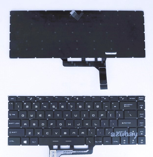 Bàn phím laptop MSI GS65 Stealth GS65VR MS-16Q2, GF63 Thin 10SCXR MS-16R4 (LED ARGB, BH 6TH) *SOCKET CÀI*