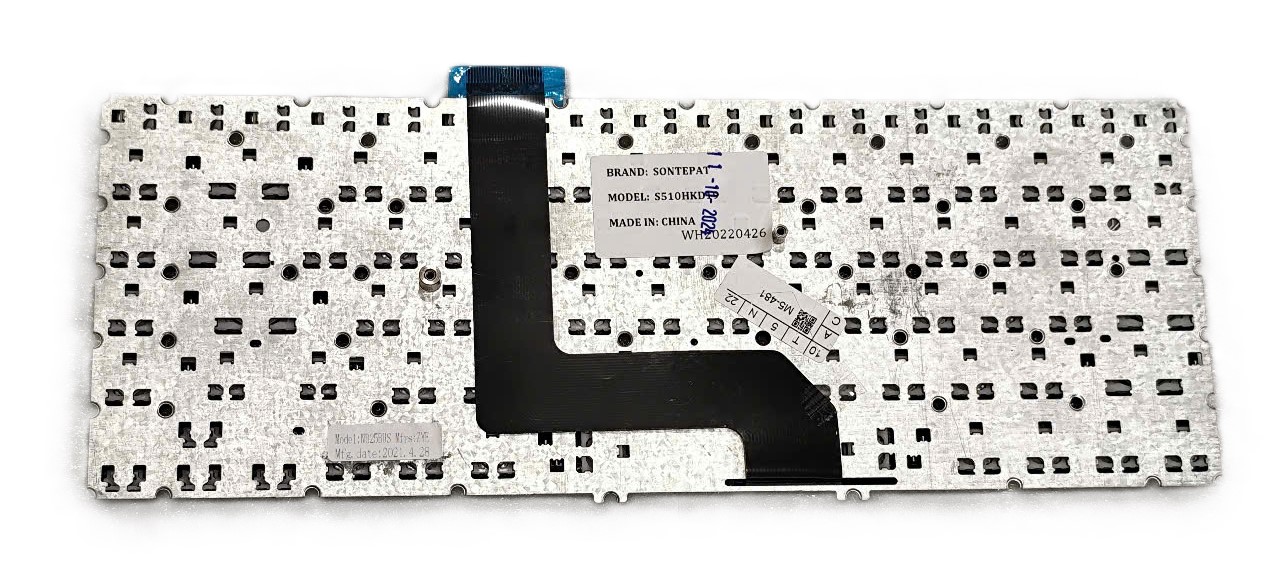 Mặt sau bàn phím laptop Acer Aspire Ultrabook M5-481, M3-481 chi tiết cáp kết nối