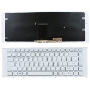 Bàn phím laptop Sony Vaio VPCEA TRẮNG CÓ KHUNG