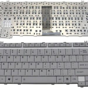 Bàn phím laptop Toshiba Satellite A200 A205 A210 A215 A300 A305 A350 A355 M200 M300 M305 M500 L205 L300 L305 L310 L315 L455 L450 L510 S200, Qosmio F40 F45 G40 G45 F50 F55 R200 R205 L300, Tecra A9 M9, Dynabook B551 B552 TRẮNG