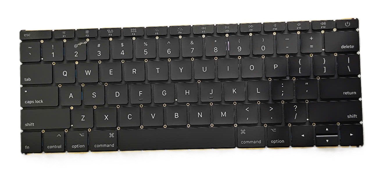 Mặt trước bàn phím laptop Macbook Air 12 inch A1534 2015, MJY32, MJY42, MK4M2, MK4N2