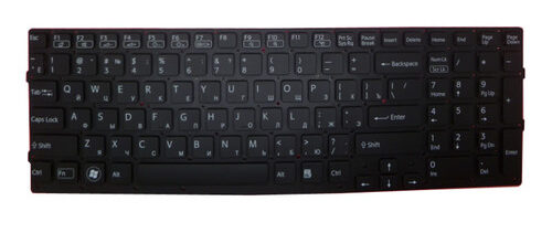 Mặt trước bàn phím laptop Sony Vaio VPCCB Màu Đen (Sony CB)
