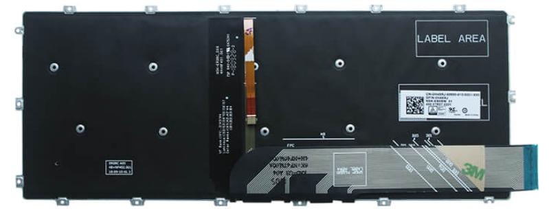 Mặt sau phím Dell Inspiron 5481 5480 5491, Vostro 5481 5581