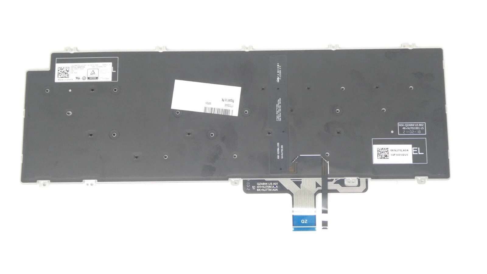 Mặt sau bàn phím laptop Dell Latitude 5520, 5521, Precision 3560, 3561, 3570, 3571 Intel Gen 11