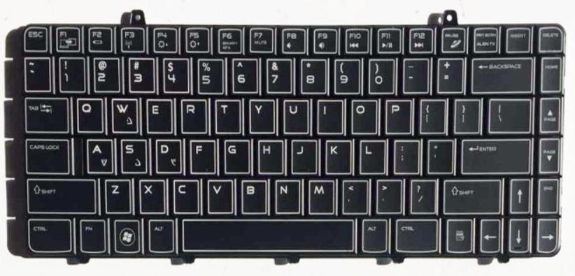 Mặt trước bàn phím laptop Dell Alienware M11X R1, M11X R2, M11X R3 chất lượng cao