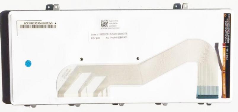 Mặt sau bàn phím laptop Dell Alienware M11X R1, M11X R2, M11X R3 chi tiết chân cáp tín hiệu