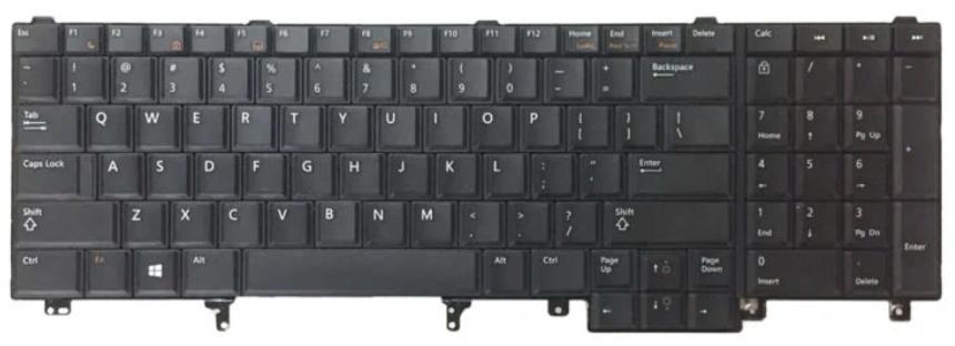 Mặt trước phím Dell Latitude E6520 E6530 E6540 E5520 E5530 Precision M4600 M4800 M6800