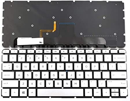 Bàn phím laptop Hp Envy 13-ab000, 13t-ab000 BẠC CÁP NGẮN (LED, BH 6TH)
