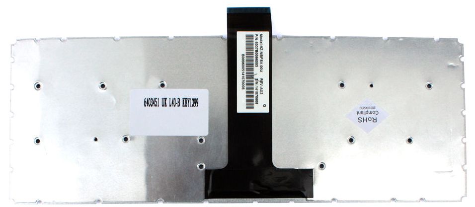 Mặt sau bàn phím laptop Toshiba Satellite L40-B, E40-B, E45-B, E45-C Màu Đen