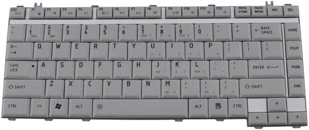 Mặt trước bàn phím laptop Toshiba Satellite M200, L300, L310, A200, L510 Màu Trắng