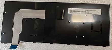 Mặt sau bàn phím laptop Lenovo Thinkpad T460s, T470s chi tiết cáp kết nối mỏng và các vị trí khớp gắn vào mặt C