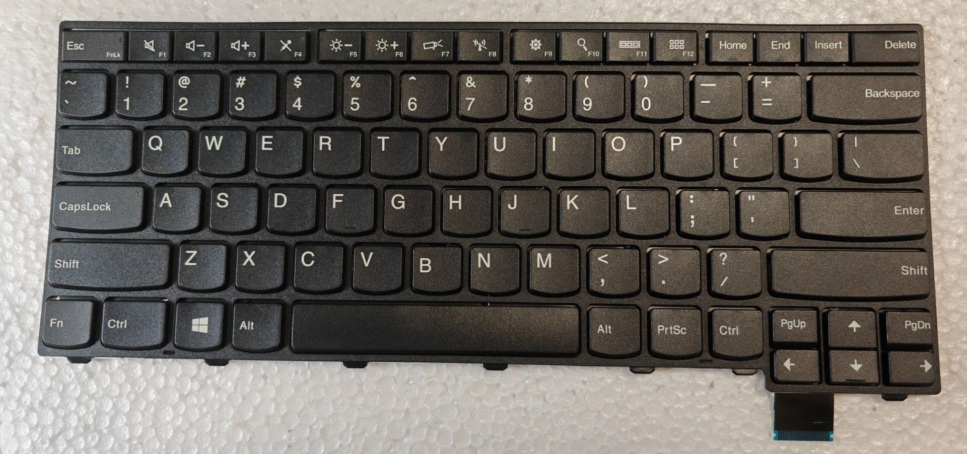 Mặt trước bàn phím laptop Lenovo Thinkpad T460s, T470s, T460p, T470p phiên bản không tích hợp Trackpoint và không kèm nút chuột L+R