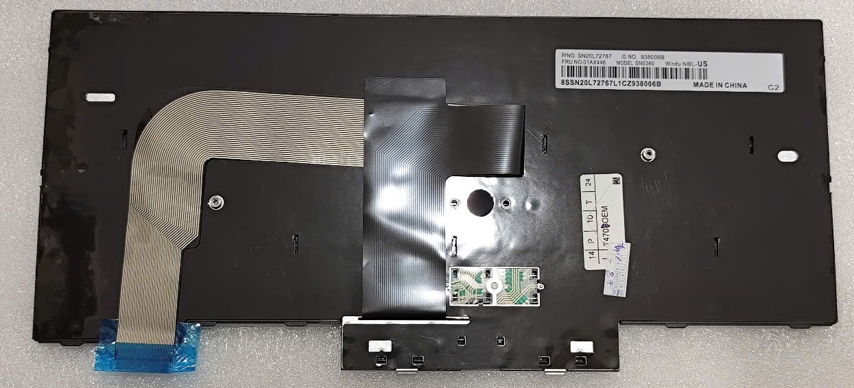 Mặt sau bàn phím laptop Lenovo ThinkPad T470, T480, T470S, T480S, A475, A485