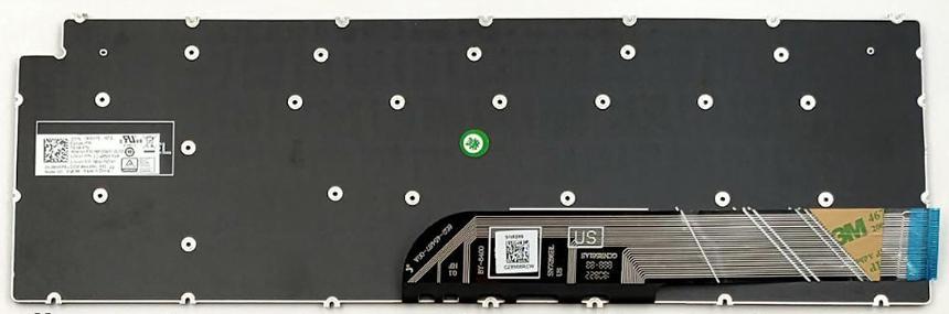 Mặt sau bàn phím laptop Dell Inspiron 3501, 3505, 5584, 5590, 5593, Vostro 3500 màu đen