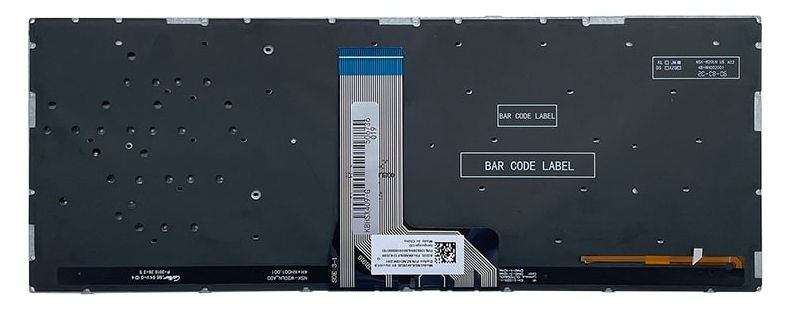 Mặt sau bàn phím laptop Asus Vivobook X412, X412F, X412U, A412 đen có cáp LED chất lượng cao