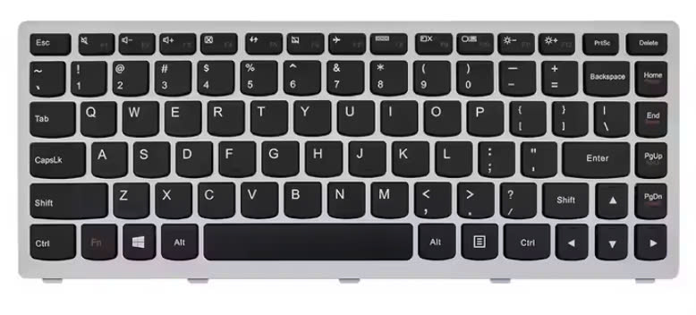Mặt trước bàn phím laptop Lenovo Ideapad P400, Z400, Z400A, Z400T, Z400N, Z400-ISE, Z400-ITH