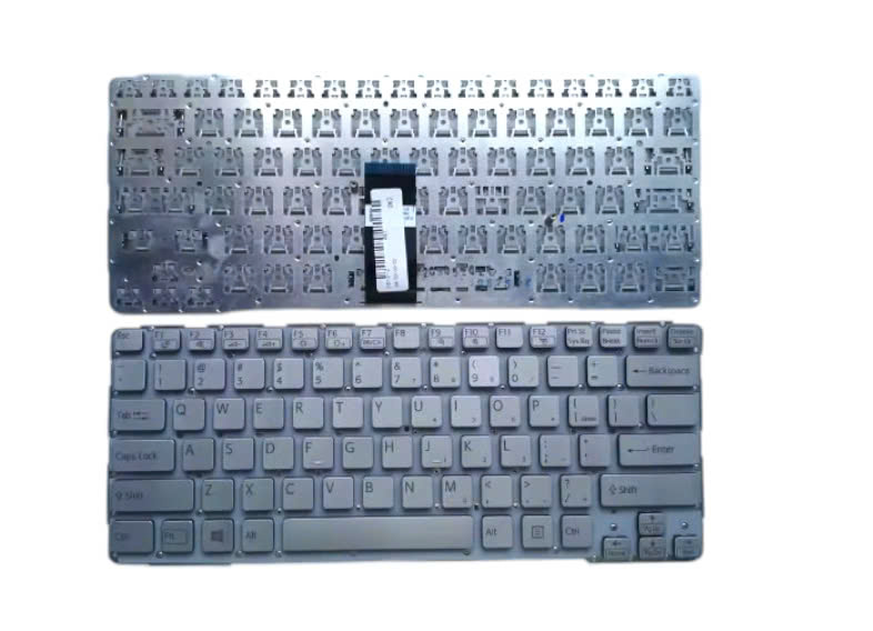 Bàn phím laptop Sony Vaio SVE13 SVE 14 SVE14 CÓ 2 CHÂN ỐC - SVE 13 BẠC