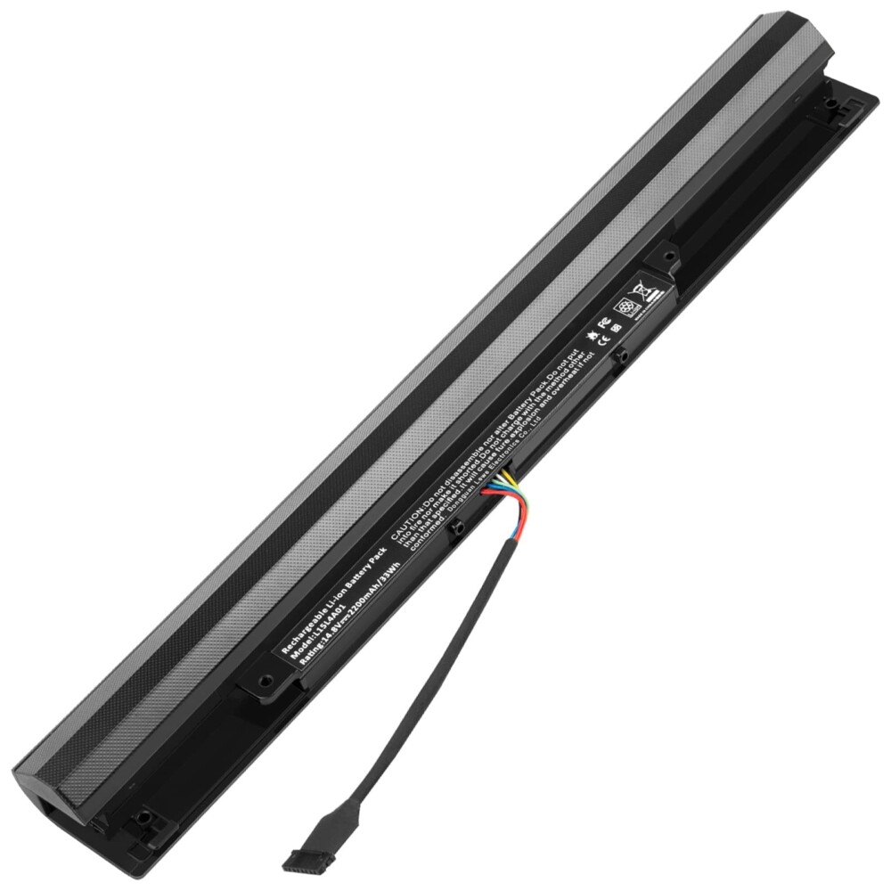 Mặt trước pin laptop Lenovo Ideapad 100-14IBD, 100-15IBD, L15L4A01, L15S4A01, Cáp dài 11cm
