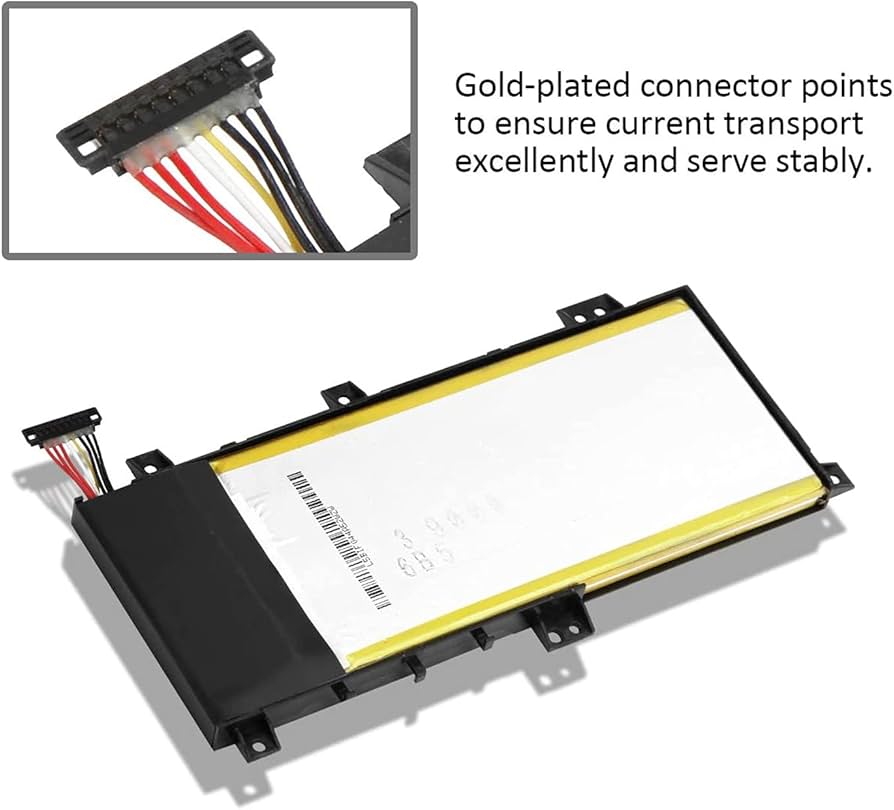 Mặt sau pin laptop Asus TP550, TP550LA, TP550LD, C21N1333