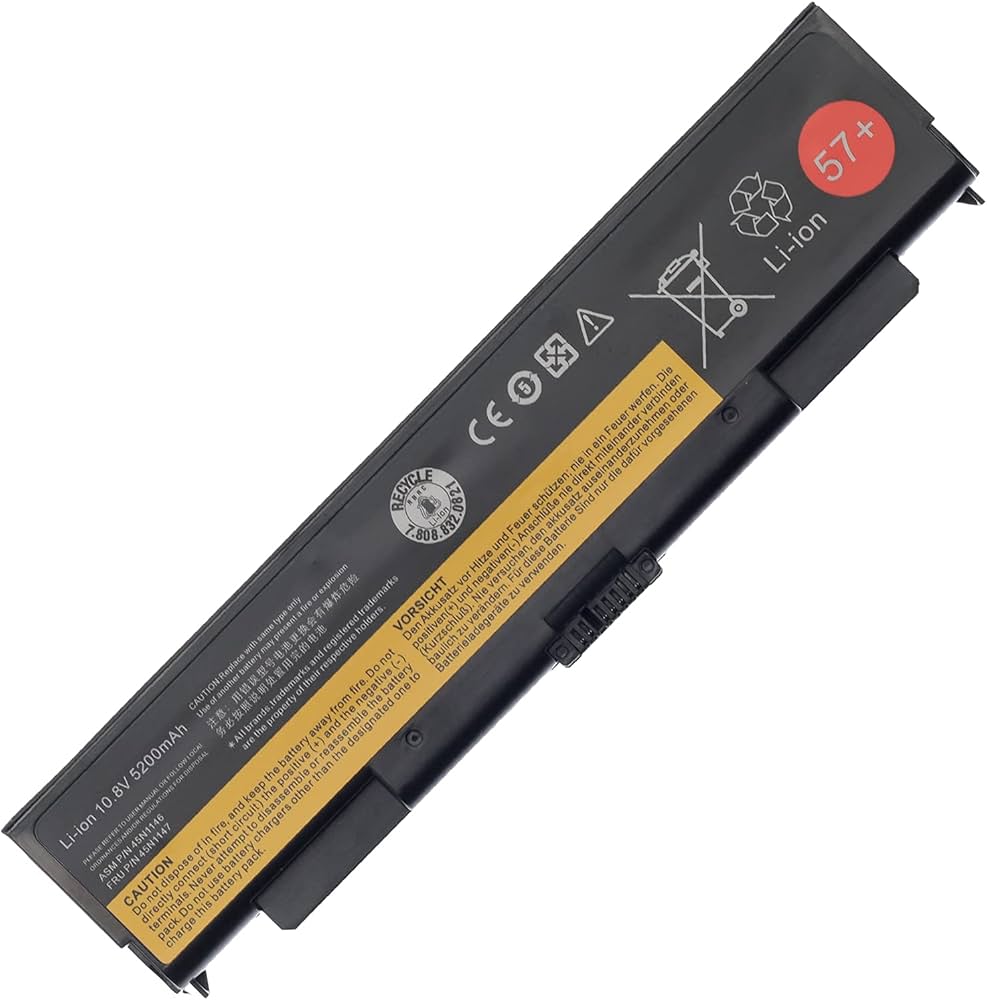 Mặt sau pin laptop Lenovo ThinkPad T440p T540p 6 Cell