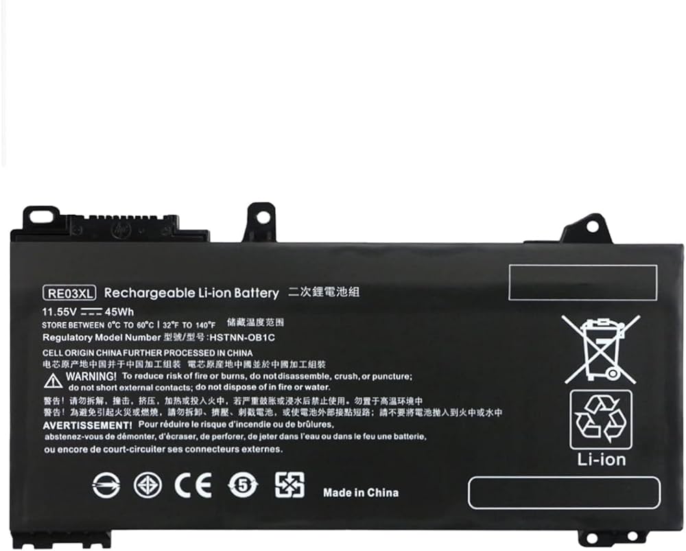 Mặt trước pin laptop HP ProBook 440 G6, 445 G6, 450 G6, 455 G6, 430 G6, 440 G7, 450 G7