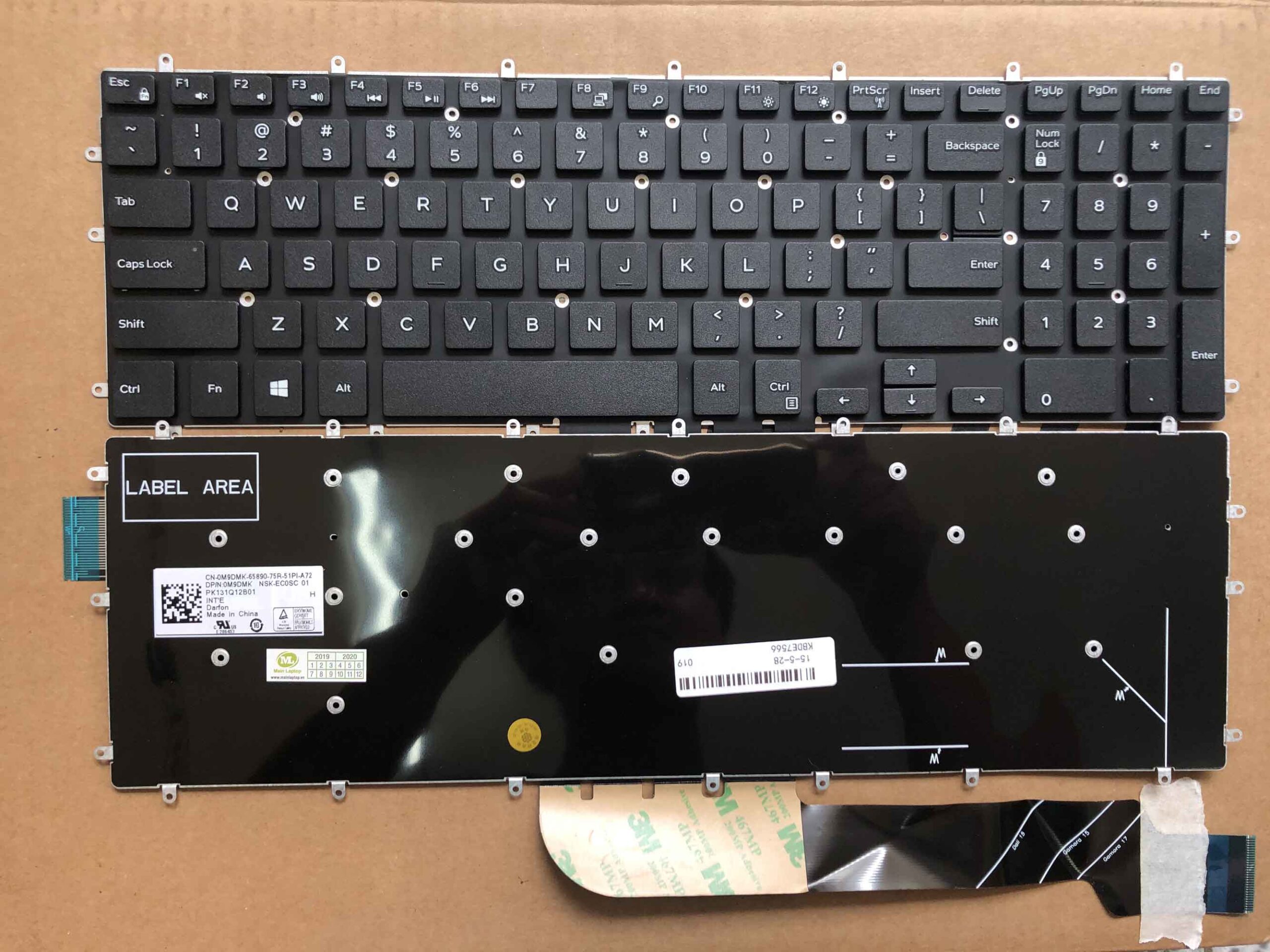Thay bàn phím Laptop MSI
