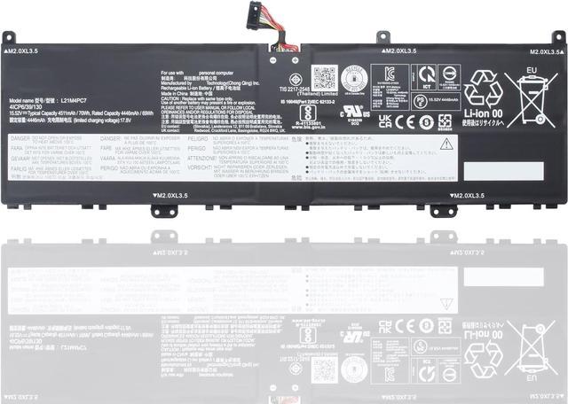 Pin laptop Lenovo Slim 7 ProX 14IAH7, ProX 14ARH7 (2022), Yoga Slim 7 ProX 14IAH7, ProX 14ARH7 (2022), L21M4PC7 L21C4PC4 (ZIN) - 4 CELL