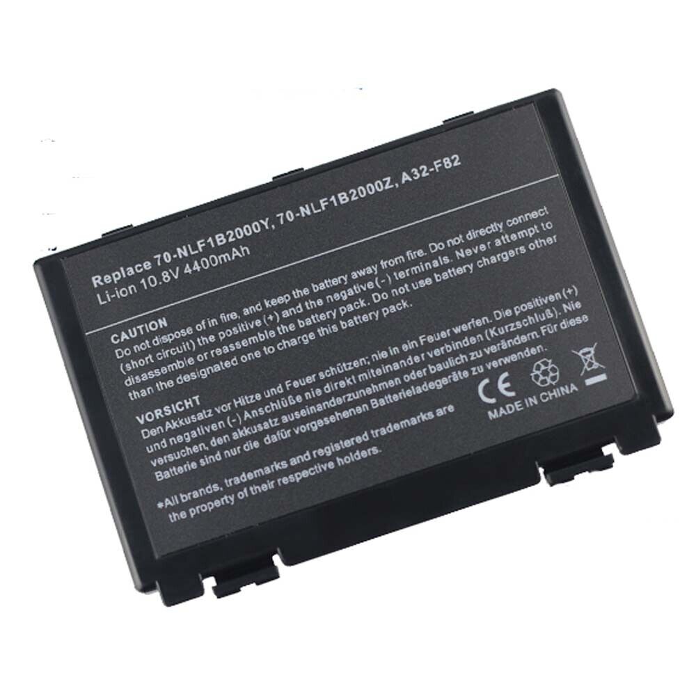 Mặt trước pin laptop Asus K40, K40IN, K40IJ, F82, F82Q, K50, K50IN, K60, K61