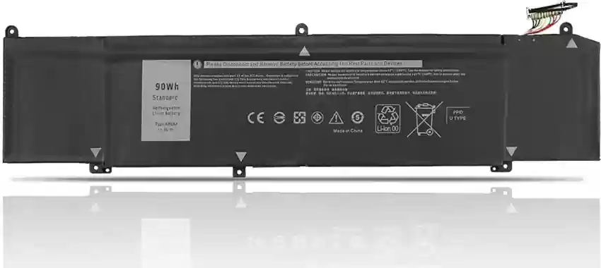 Mặt trước pin laptop Dell Alienware M15 R1, M17 R1, Inspiron G5 5590, G7 7590, XRGXX, 06YV0V