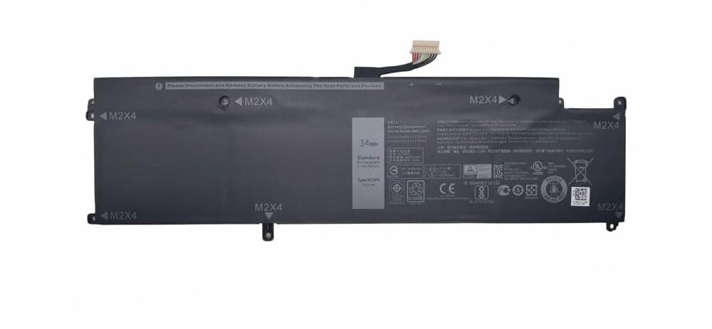 Mặt trước pin laptop Dell Latitude 13 7370 E7370 XCNR3 WY7CG P63NY